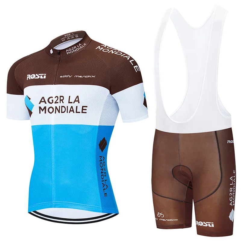 

2020 Cycling Clothing Set MTB Uniform France Bicycle Clothes Bike Jersey Mens Short Quick Dry Anti Shrink Anti Pilling