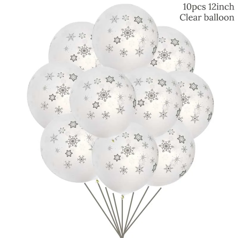 10 pcs set A Joy-Enlife Замороженные вечерние Рождественские снежинки украшения 3D Полые Снежинка из бумаги гирлянды настенные Висячие украшения зимние Вечерние - Цвет: 10 pcs set A