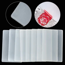 Stamper branco claro da geleia com a arte do prego do silicone do strass stamper com conjunto raspador para a transferência placas de carimbo imagem(China)