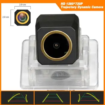 

Trajectory Dynamic Parking Line HD 1280x720p Golden Camera Backup Camera for MB C Class W204 C180 C200 C280 C300 C350 C63 AMG