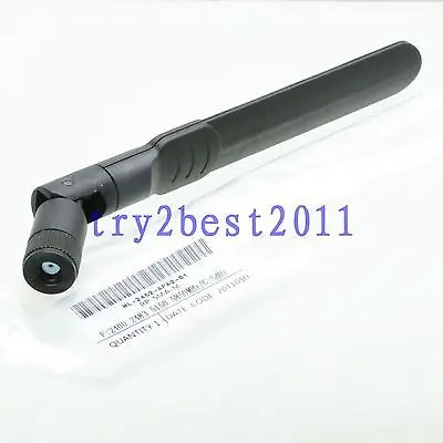 

DHL/EMS 10 Sets Antenna 2.4/5.8GHZ 5dBi RP-SMA jack pin for WIFI Wireless Router Black -C1