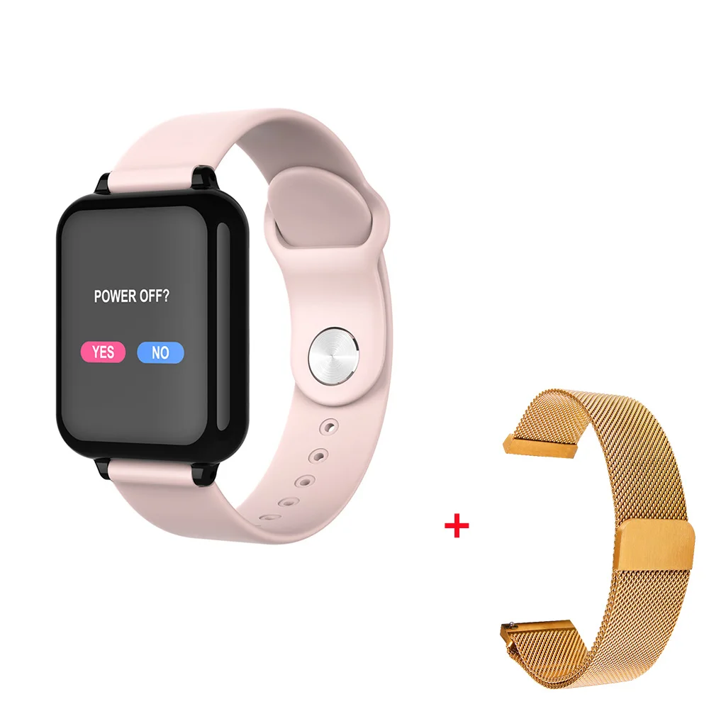 add milanese gold LEMFO, умные часы для женщин, сердечный ритм, кровяное давление, для Android, Apple, телефон, водонепроницаемые, напоминание о звонках, умные часы для мужчин - Цвет: add milanese gold