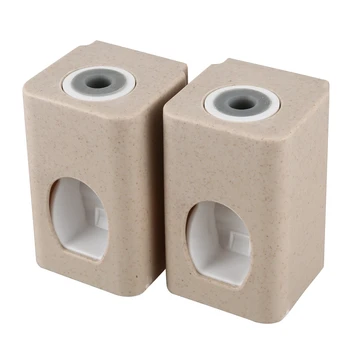 

2 PC Toothpaste Dispenser Hands Free Toothpaste Squeezer Fit Home Toothpaste Squeezers