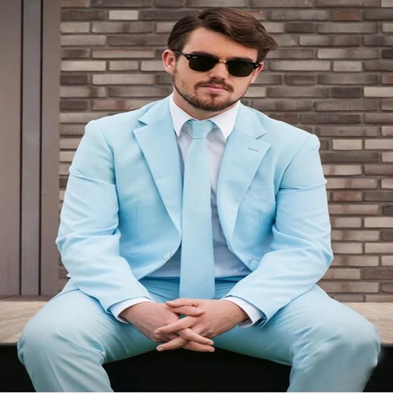TPSAADE-New-Slim-Fit-Groom-Tuxedos-Sky-Blue-One-Button-Men-s-Wedding-Suits-Male-Casual