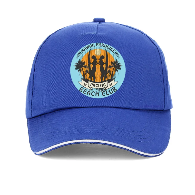Surf Hawaii BEACH CLUB cap Мода Лето surf Бейсбол Шапки унисекс Регулируемый принт с героями мультфильмов, бейсболка, шляпа, кепка