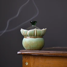 LUWU green ceramic teapots chinese kung fu tea pot drinkware 150ml