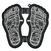 Electric EMS Foot Massager Pad Foldable Foot Massage Mat Feet Muscle Stimulator Improve Blood Circulation Relieve