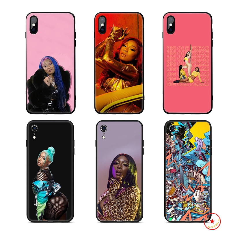Мягкий силиконовый чехол для телефона Megan thee stallion Rapper для iPhone 11 Pro Xs Max X или 10 8 7 6 6S Plus 5 5S SE Xr 6 Plus 7Plus 8