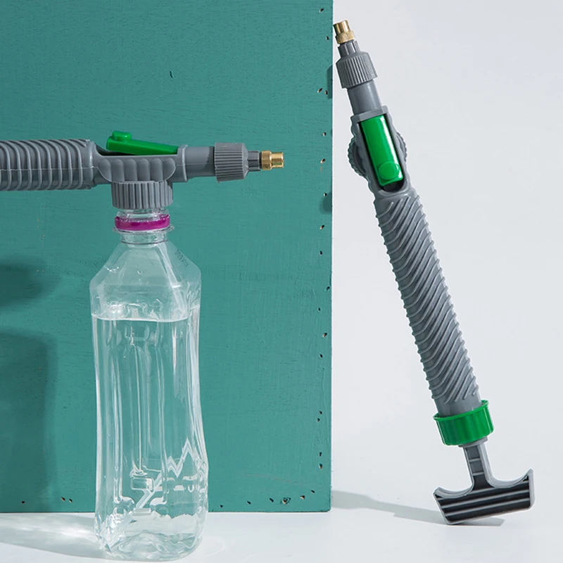 Manual High Pressure Air Pump Sprayer Drink Bottle mist Spray Garden Watering 
