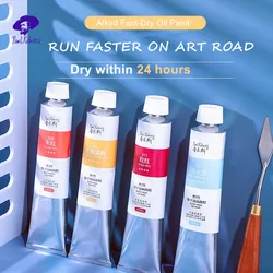 Paul Rubens – peintures à l'huile Alkyd, séchage rapide en 24 heures, couleur à l'huile professionnelle, Tube de 170ml, Pigment de haute qualité pour fournitures d'art d'artiste 