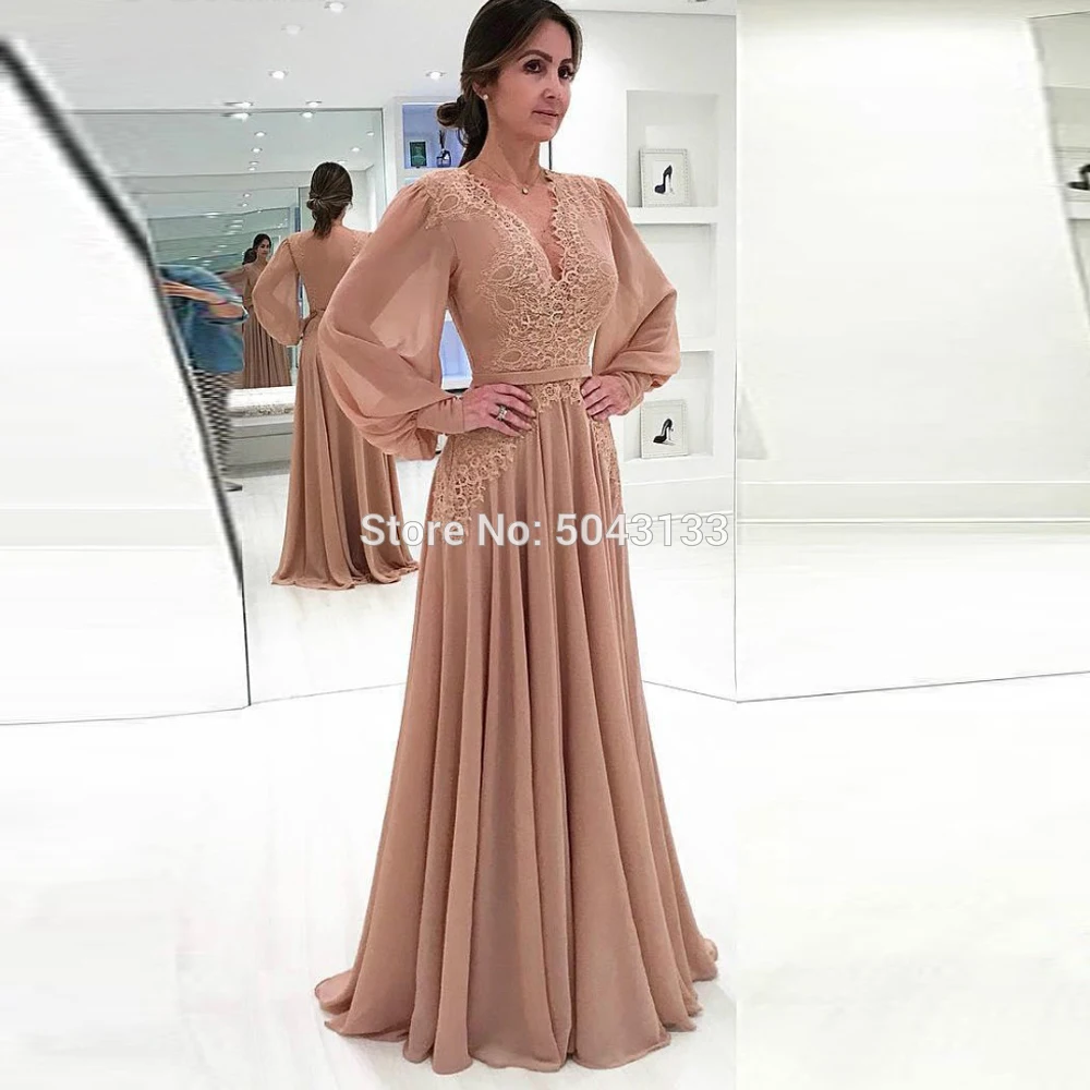 Same as picture Robe de soriee новые сексуальные платья для выпускного вечера с высоким воротом и длинным рукавом длиной до пола, шифоновые вечерние платья с бисером abendkleider - Цвет: Same as picture