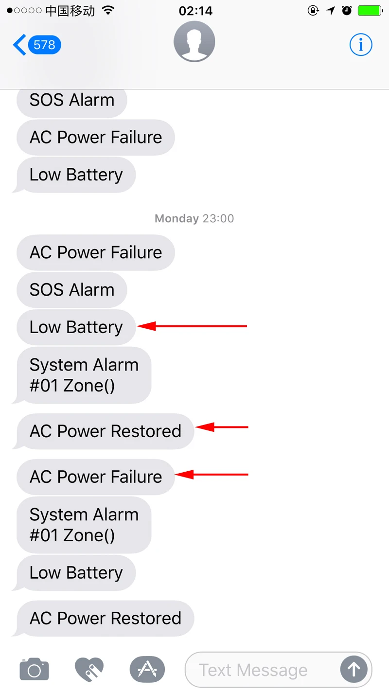 NiWoolf alarm system sms alerts