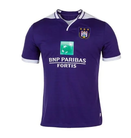 ANDERLECHT футбольные майки домашние VERSCHAEREN BOLASIE TREBEL BORNAUW SANTINI 19 20 kompani KUMS GERKENS футбольные футболки - Цвет: shirt