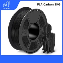 

Carbon Fiber PLA Filament 3D Printer Filament For 3D Pen 1.75mm 1kg 3D Printing Materials High Strength Density Free Shipping
