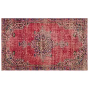 

Handmade Natural Vintage Turkish Area Rug 163x267 Cm-5'4''X8'9''