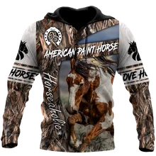 

2021 Hot Selling Sweatshirt Men Women 3D Hoodies Printing Brown Horse Animal Pattern Pullovers Unisex Casual Creative Oversized