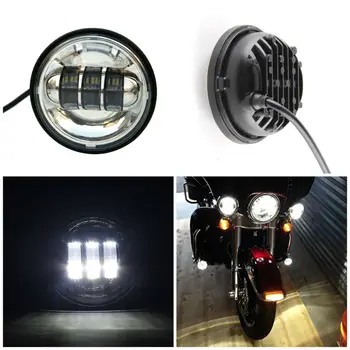 

2PCS 30W 4.5Inch 6000K Motorcycle LED Spot Passing Fog Light for Ultra Classic Electra Glide Road King