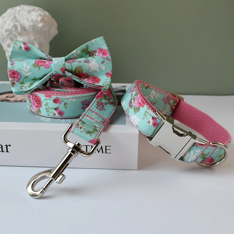 Custom Dog Leashes Collars Collar Dog Personal Leash Set Dog Collar