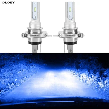 

H4 H7 Car LED Headlamp High Beam Low Beam LED Front Bulb Ice Blue Light 8000K 12V 24V Car Head bulb Car Fog Light