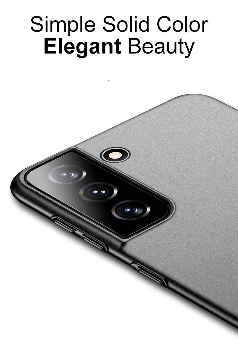 cheap galaxy s22 ultra case Ultra Thin PC Back Cover Case For Samsung Galaxy S21 S20 Fe Ultra S10 Plus A72 A52 A32 A71 A51 A31 A70 A50 A40 Hard Matte Shell cheap galaxy s22 ultra case