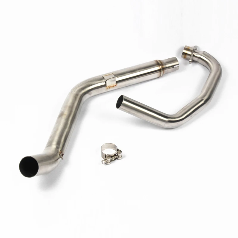 51 мм выхлопная система для Honda CB190R CB190F CB190X мотоциклетный коллектор Mid Link Pipe slip on нержавеющая сталь титановый сплав