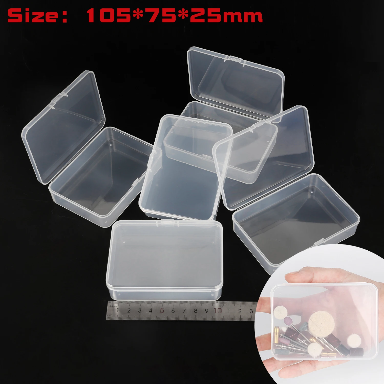 Transparent Waterproof Plastic Box Storage Tool Electronic