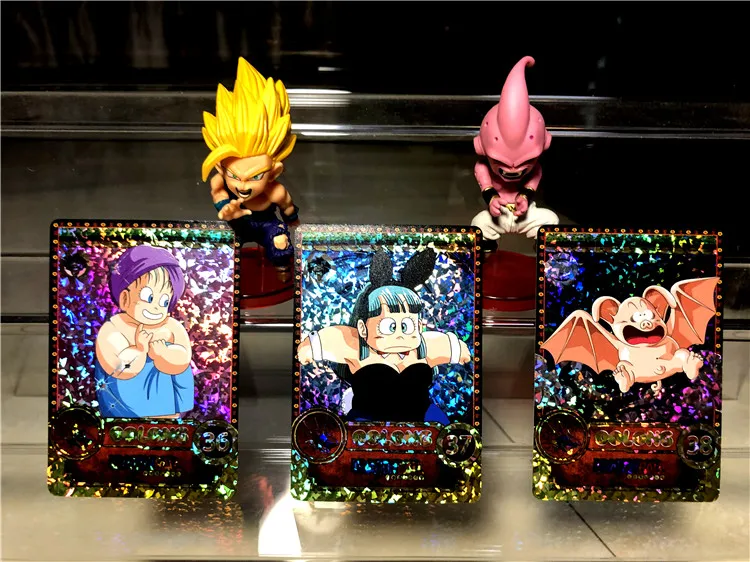 28 шт. Dragon Ball Son Goku флэш-карта Dragon Ball полные карточки персонажей игровая коллекция карт