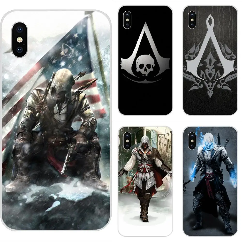 

TPU Cute Case 2019 Skull Assassins Creed Game Figure For Xiaomi Redmi Mi 4 7A 9T K20 CC9 CC9e Note 7 9 Y3 SE Pro Prime Go Play