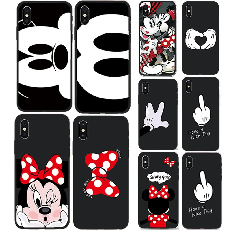 

Phone Case For Apple iPhone 7Plus 7 8 8Plus X Xs Max XR 6 6s Plus 5 5s SE Cartoon cat Silicone Soft Shell Cover For iPhone Bags