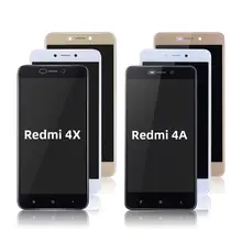 10-касаний Дисплей для Xiaomi Redmi 4X ЖК-дисплей Сенсорный экран, с корпусом, запасные части для XIAOMI Redmi 4A ЖК-дисплей 4X Pro Xiomi запасные Запчасти