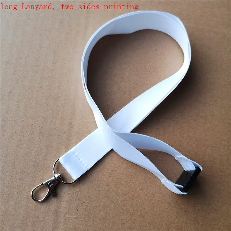 sublimation polyester fiber white blank keychains key ring hot transfer printing blank diy materials 50pcs/lot