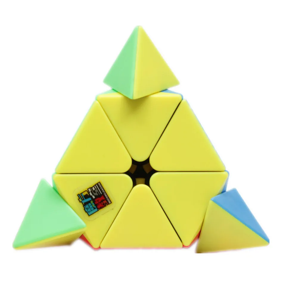 Speed Cube Magic Cube Puzzle Puzzle Cube Educational Toys Magic Puzzle Toy Puzzle Toys Moyu Meilong 3x3 Pyramid Stickerless Speed Magic Cube Educational For Children Kids Gift Toy
