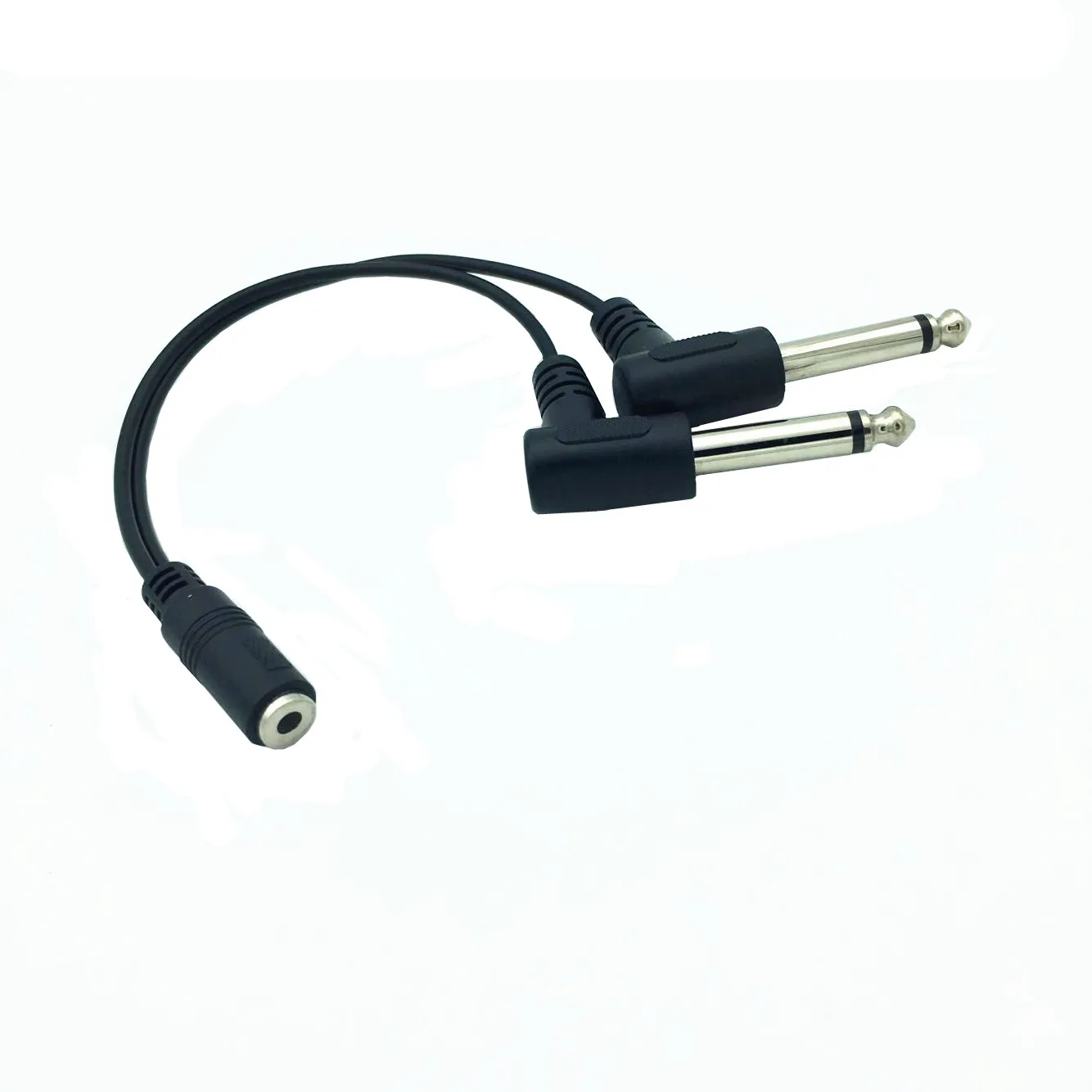 ERE 3.5mm- 6.35mm  ̺ 20cm 3.5mm  ÷-2  6.35mm TRS       ̺