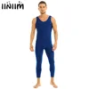 Iiniim – justaucorps de couleur unie pour homme, vêtement de danse moulant, serré à la peau, costume de danse de ballerine ► Photo 1/6