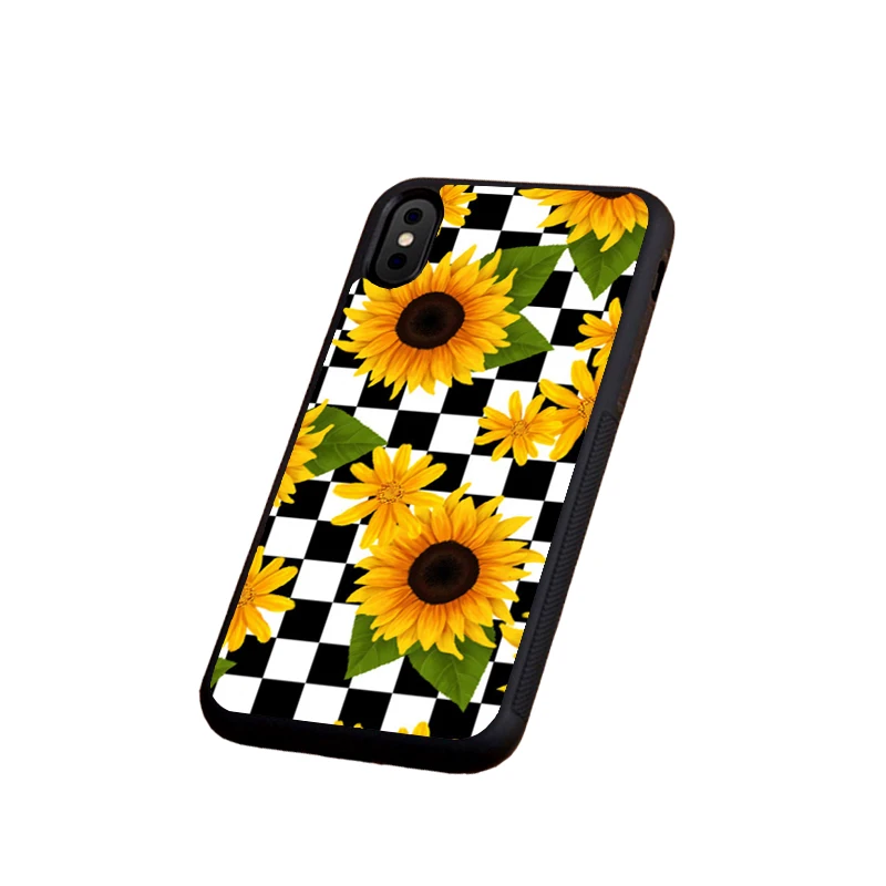 B6445 MaiYaCa checkered checkerboard Flame soft edge phone cases for iPhone 11 pro max 5s SE 6s 7 8 plus XR XS MAX TPU cover case - Цвет: B6445