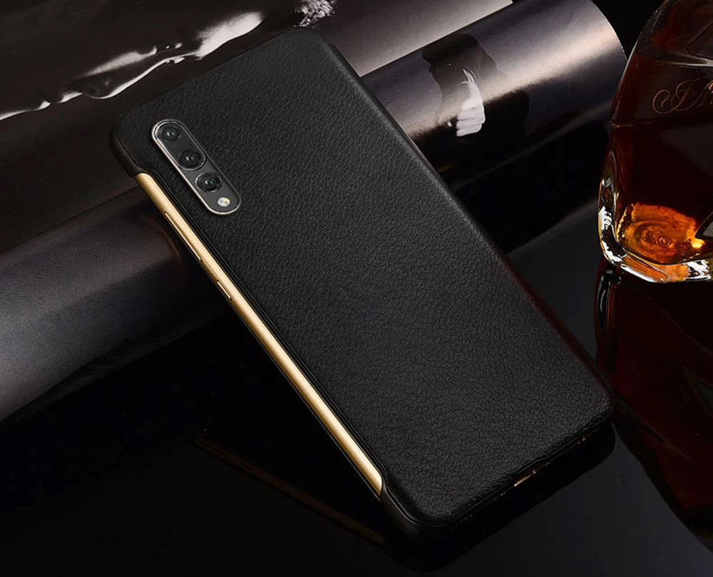 Чехол Smart View для huawei P20 Lite с функцией автоматического сна и пробуждения, откидной Чехол для телефона, чехол для переноски huawei P20Lite