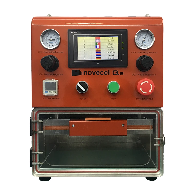  Novecel Q5 Profession LCD Polarizer Film OCA Laminating Machine For Samsung S8 Edge Plus iPhone LCD