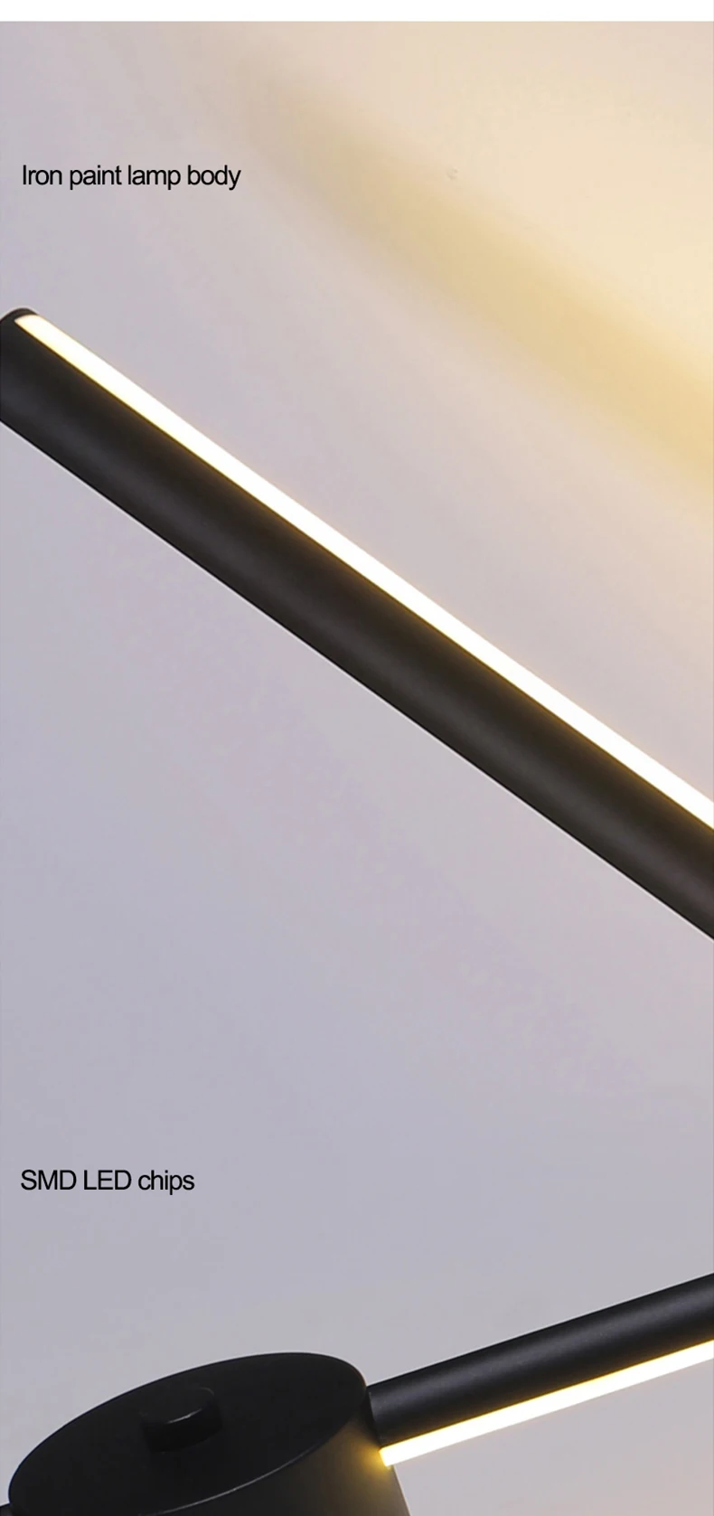 Современный светодиодный настенный светильник, зеркальный светильник, поверхностное крепление для гостиной, ресторана, спальни, настенный светильник L600mm 900mm