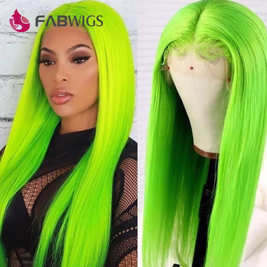 Fabwigs 180% Плотность Омбре #4/613 блонд полный кружева человеческих волос парики бразильские Remy человеческих волос парики с волосами младенца