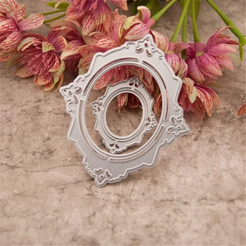 

Photo Frame Metal Cutting Dies Scrapbooking Craft Dies Cuts Christmas DIY Album Card Make Stencils Die Template New 2020