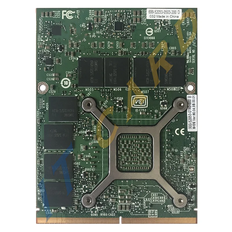 Quadro K4100M K4100 GDDR5 4GB Video Graphics Card N15E-Q3-A2 With X-Bracket For Dell M6700 M6800 HP 8770W ZBook15 G1 G2 100% OK