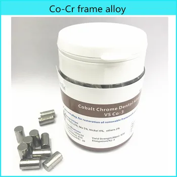 

Dental Lab alloy Materials Co-cr Alloy 1KG for Dental Frame Work Using