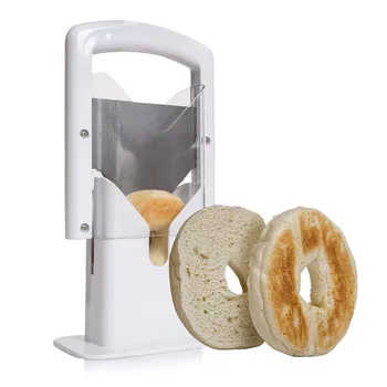 

Home Stainless Steel Bagel Slicer Bread Cutters Toast Kitchen Slicing Tool Quality Multifunctional Baking Pastry DIY Tools NEW