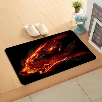 

Custom Fire Rock Doormat Home Decor Door mat Floor Mat Bath Mats foot pad#20-05-19-56