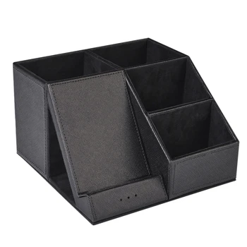 

Qi Wireless Charger Pen Holder with Desk Organizer Mobile Phone for Wireless Charging
