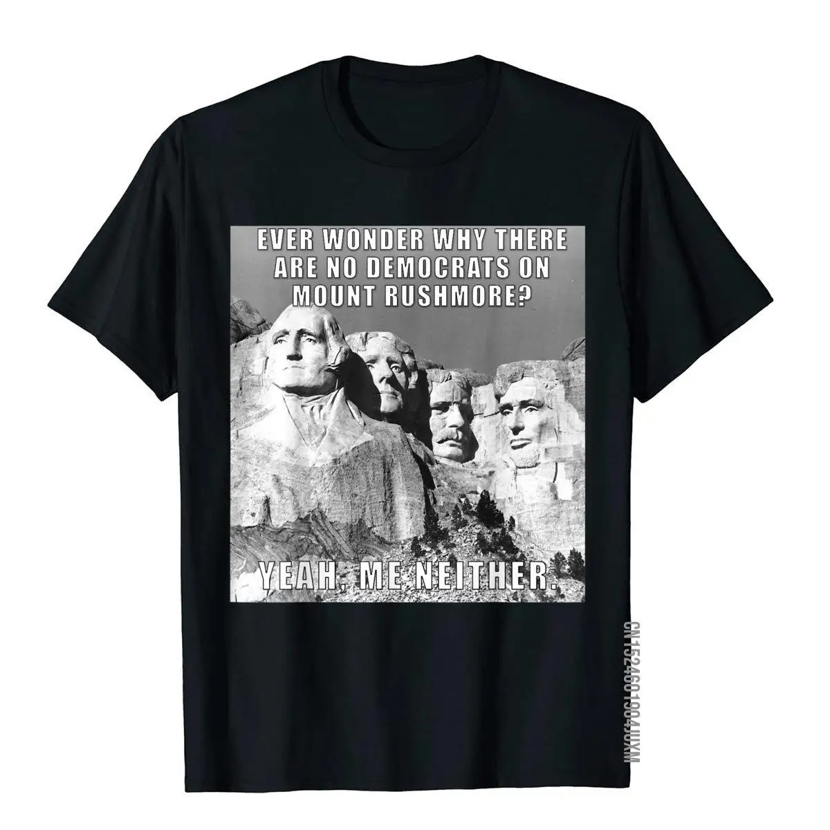Funny Political Republican Mount Rushmore Democrats T Shirt__97A657black