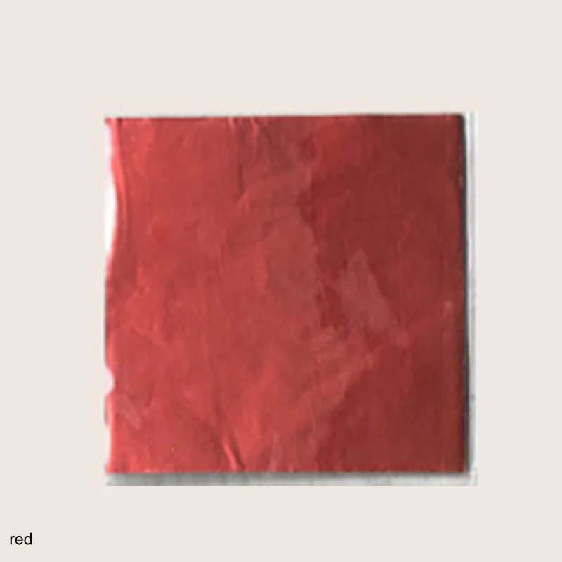 100 шт конфеты цвет еда алюминиевая фольга Подарочная коробка швейная посылка бумага ручной работы s DIY шоколад для конфет и чая декор для упаковки - Цвет: Красный