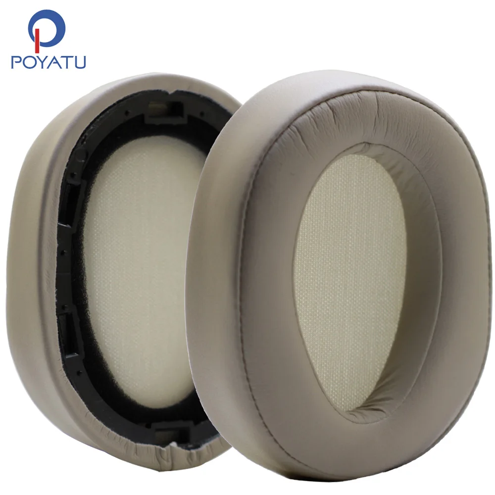 Накладки для ушей Poyatu SONY MDR-100ABN H900N сменные амбушюры наушников чехлы подушек