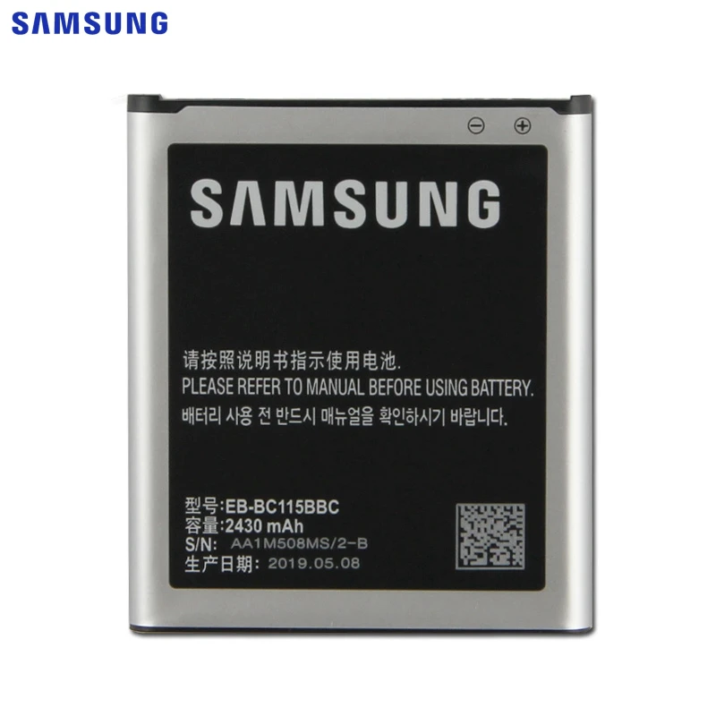 Samsung сменный аккумулятор EB-BC115BBC для samsung GALAXY K Zoom SM-C1116 C1158 C1115 EB-BC115BBE 2430 мАч с NFC
