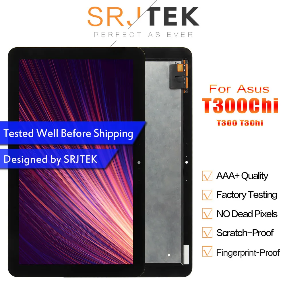 12.5" Display For Asus T300chi T3Chi T300 Chi LCD Matrix Touch Screen Digitizer Sensor Assembly B125HAN01.0 LQ125T1JX03C | Компьютеры